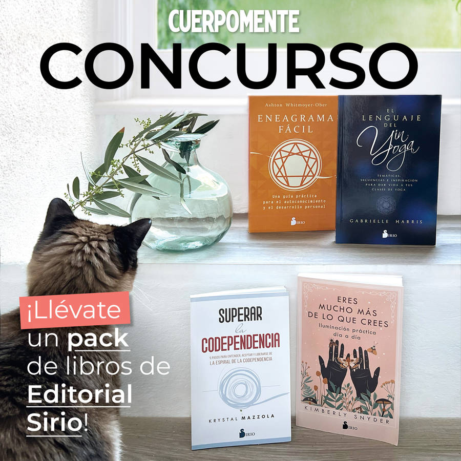 ¡Participa y llévate un estupendo pack de libros de Editorial Sirio!