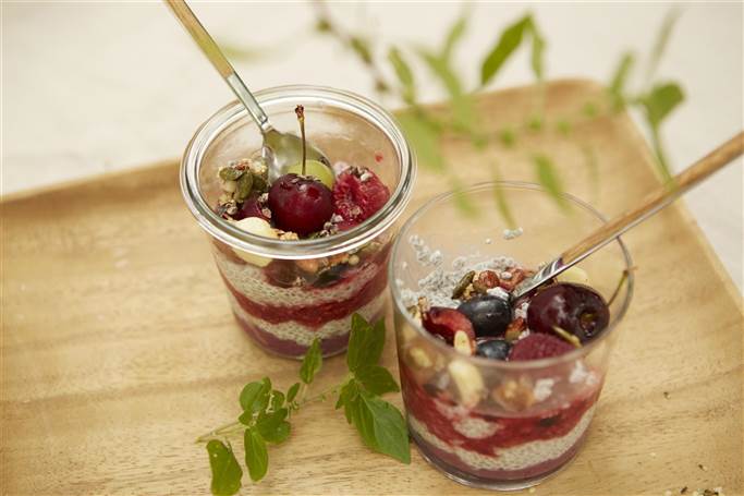 pudin de semillas de chia omega 3