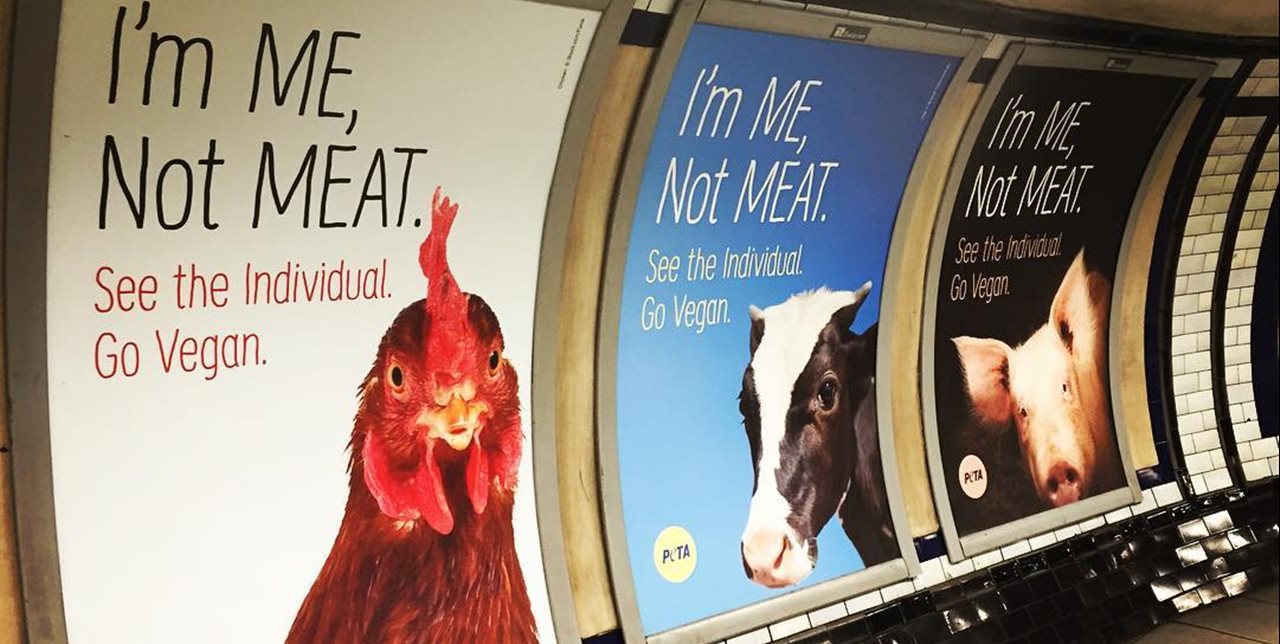 anuncios PETA Londres