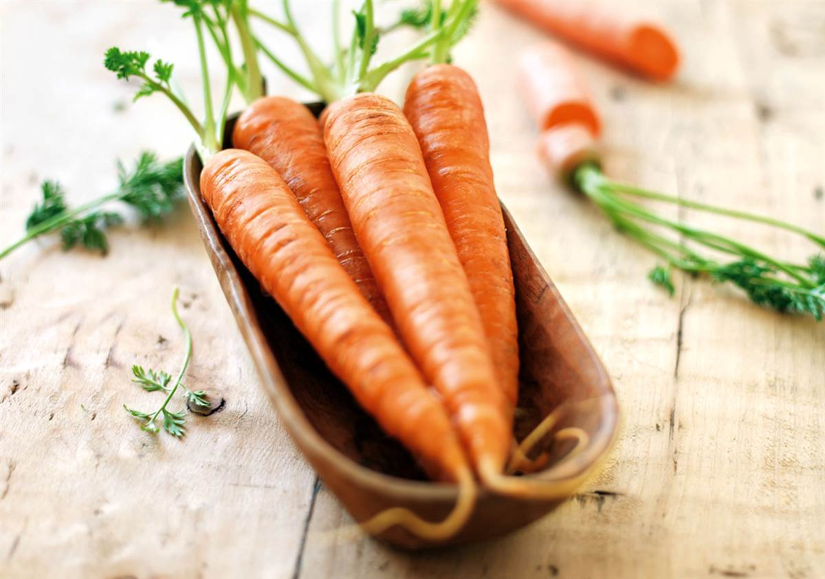 zanahoria-acne. Zanahorias para aportar vitaminas a tu piel