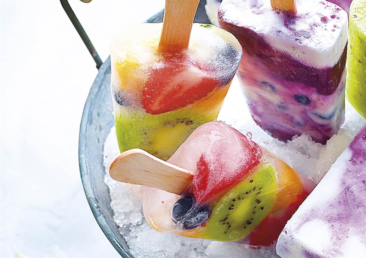 Insignificante colorante Cada semana 6 helados caseros de frutas: fáciles y sin heladera