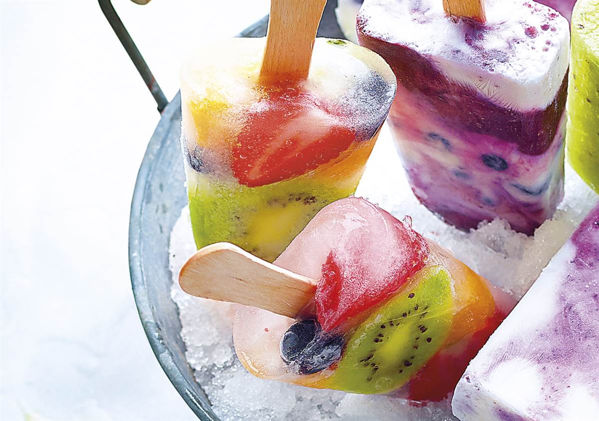 6 helados caseros de frutas: fáciles y sin heladera