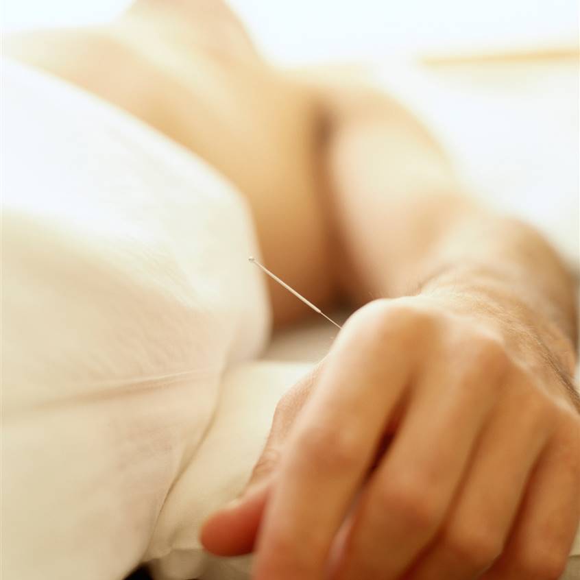 acupuntura en la mano