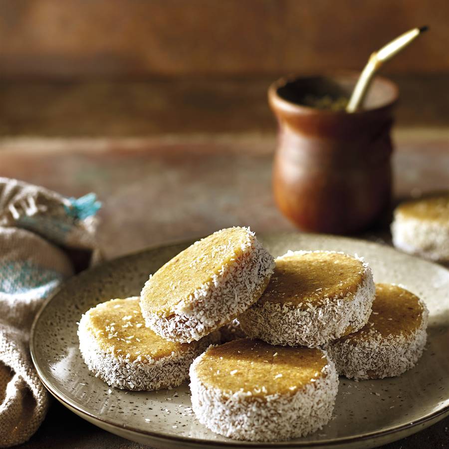 Alfajores argentinos en versión raw 