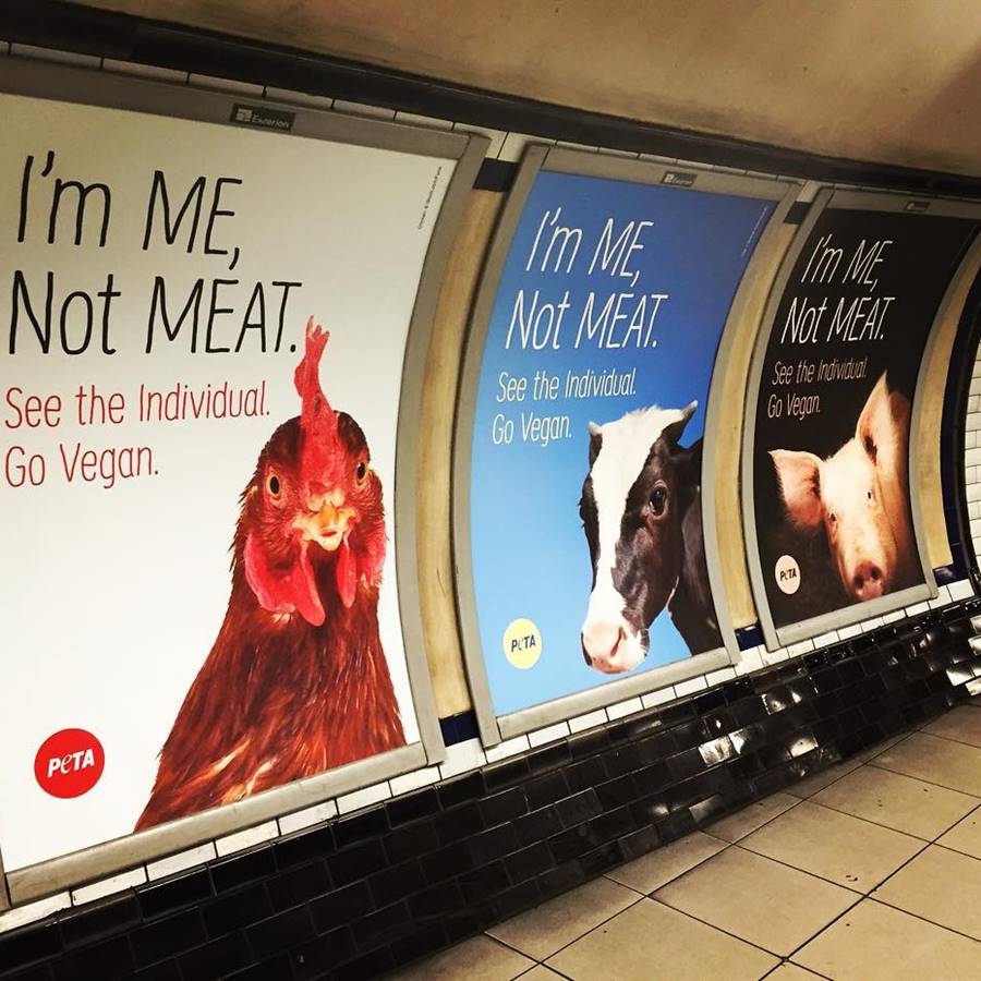El veganismo toma el metro de Londres