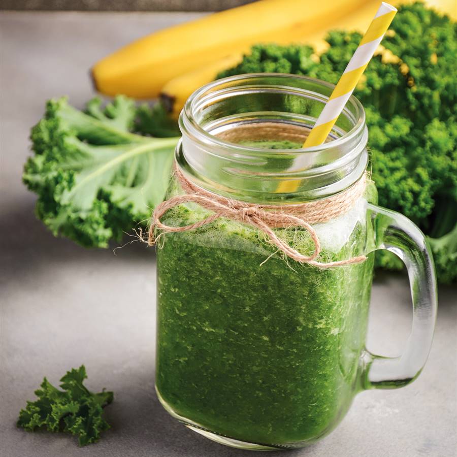 Batido verde con cáñamo para alimentar tus músculos