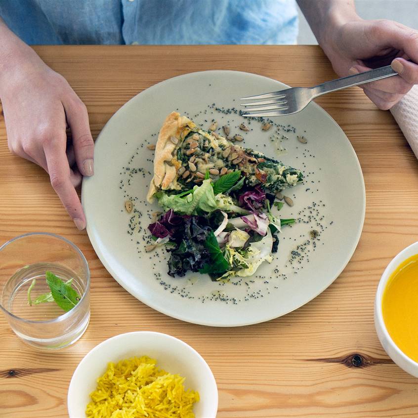 Comee Limpio también en un restaurante