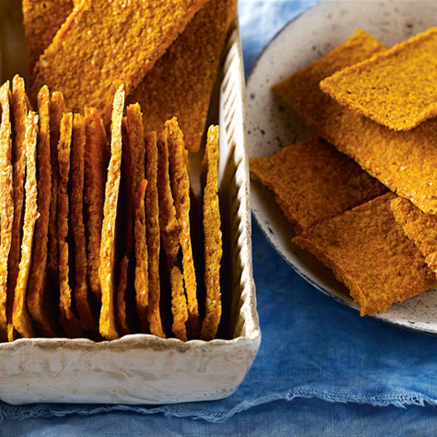 Crackers de zanahoria raw: receta paso a paso