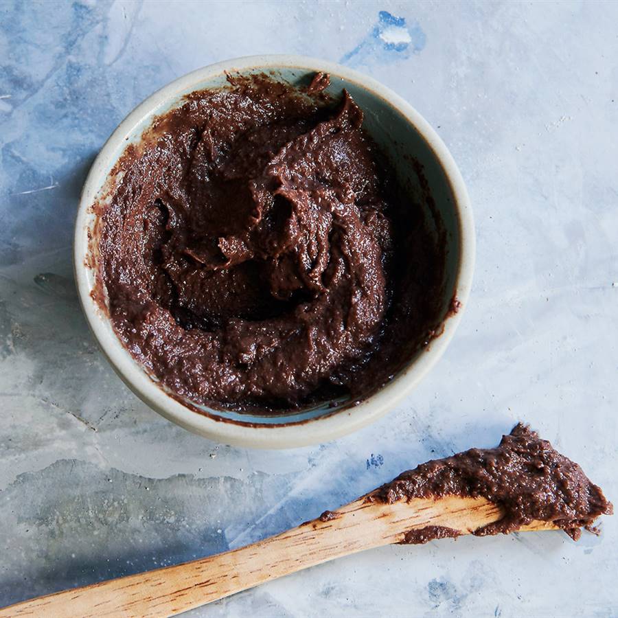 Crema de cacao y avellanas versión healthy