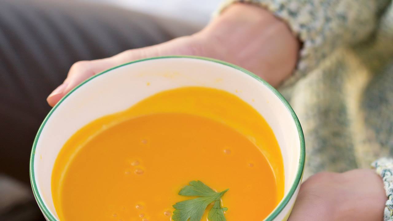 Karotten-Ingwer-Kokosmilch Suppe