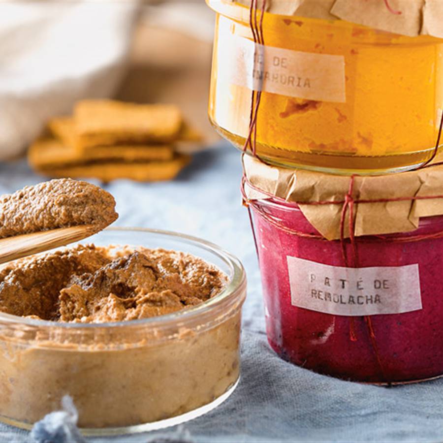 Crudipaté de champiñones y pipas de girasol  