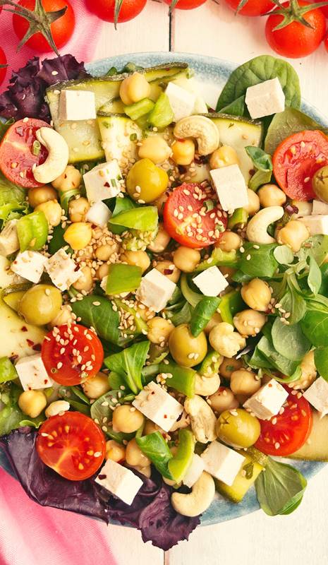 7 ideas para añadir proteína a la ensalada