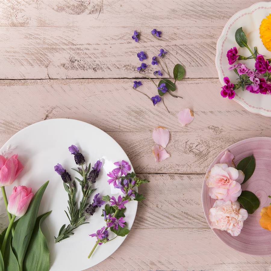 6 flores comestibles y cómo cocinarlas