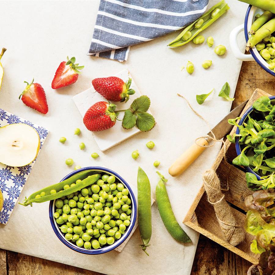 Frutas y verduras depurativas
