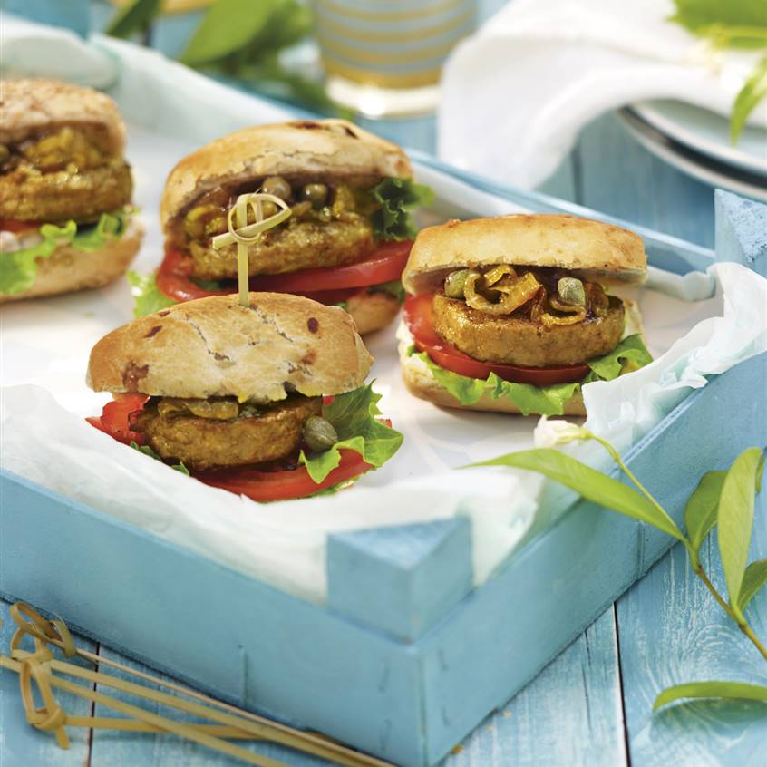 Hamburguesas veganas: 4 recetas para chuparse los dedos