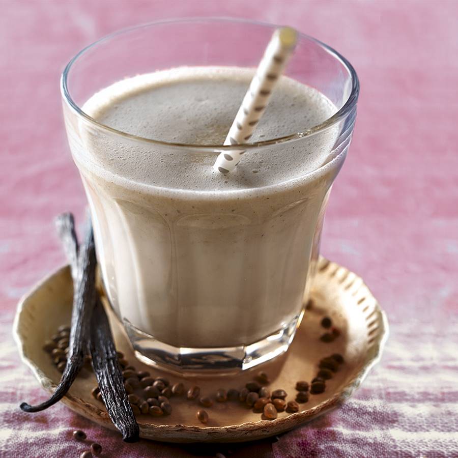 Leche de cáñamo energética