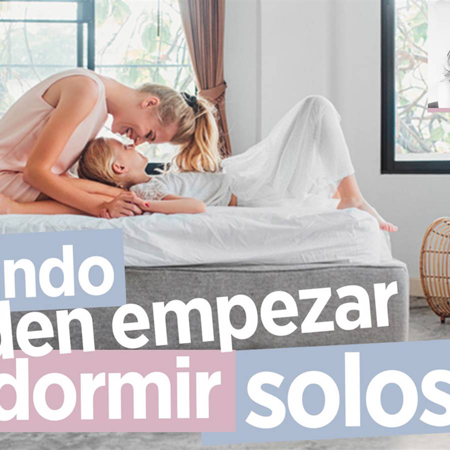 "¿Cuándo pueden empezar a dormir solos los niños?"