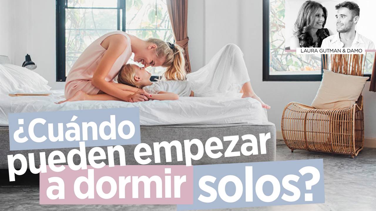 "¿Cuándo pueden empezar a dormir solos los niños?"