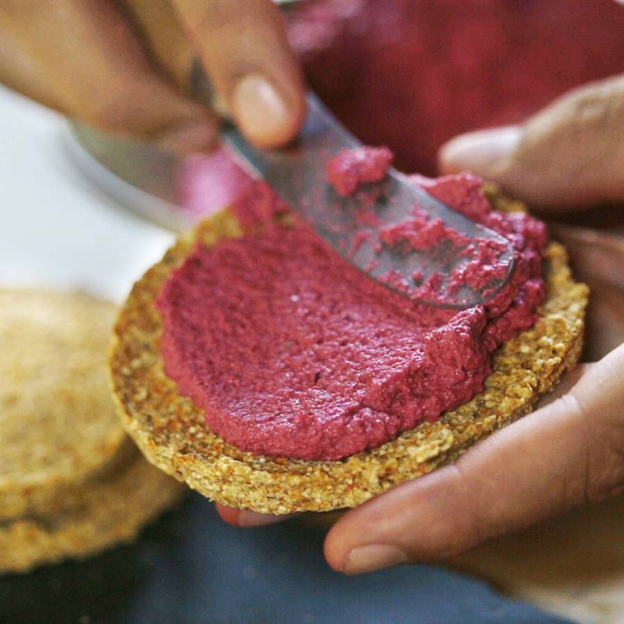 paté de pipas y remolacha