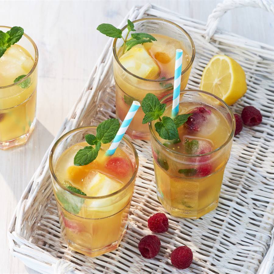 Refrescos caseros saludables