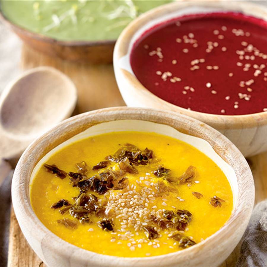 Sopa energética de calabaza