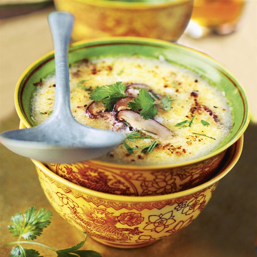 sopa thai coco shiitake