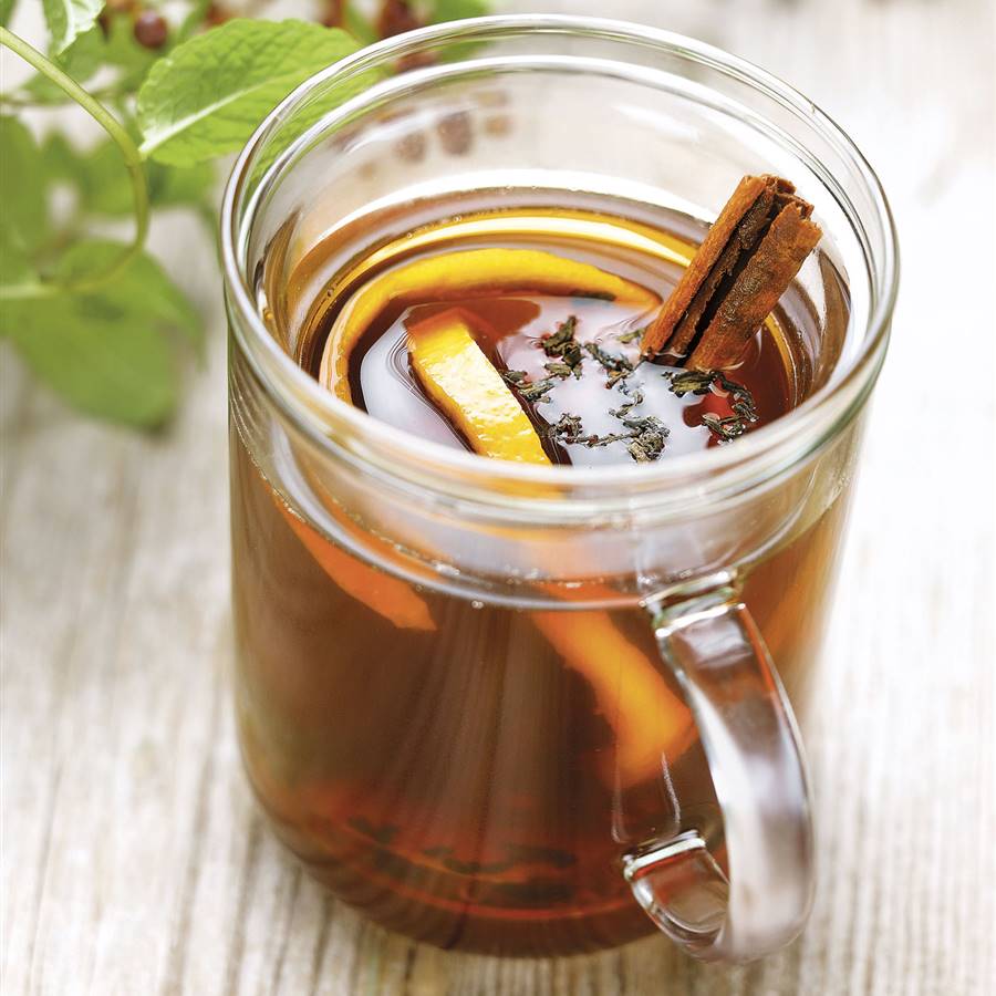 Té especiado de invierno para entrar en calor