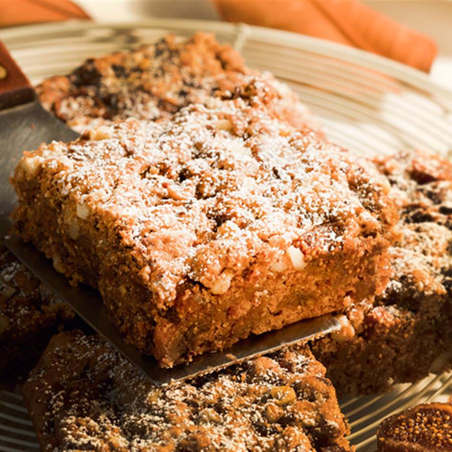 Torta de higos secos con chocolate 