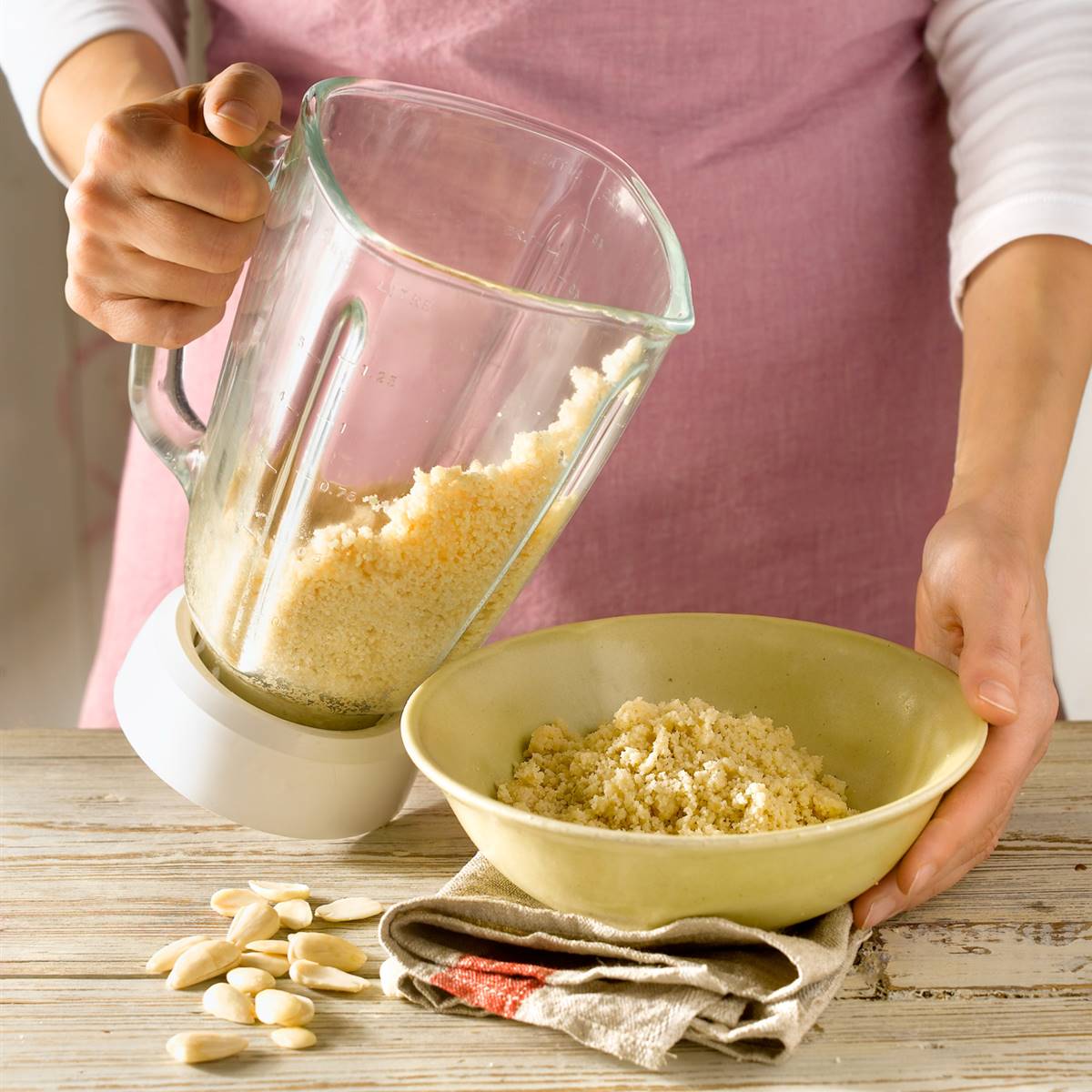 leche almendras
