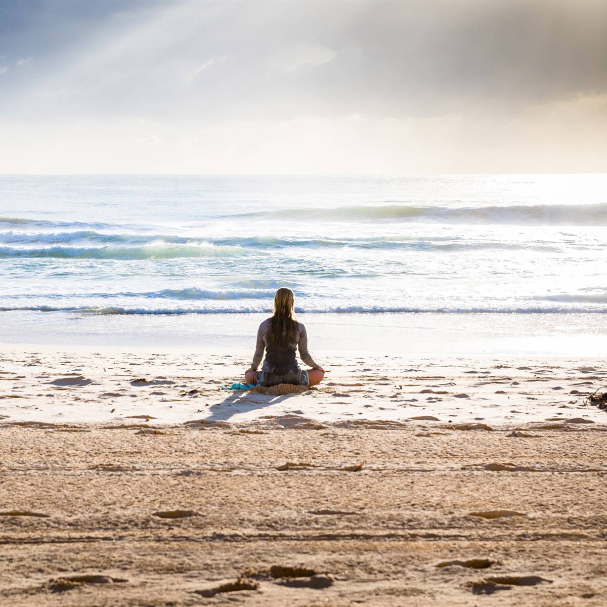 meditacion playa