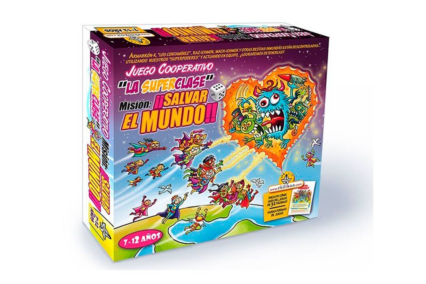 la-superclase-mision-salvar-el-mundo. Jugar a salvar el mundo juntos