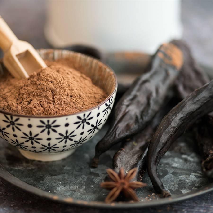 La algarroba, el perfecto sustituto del cacao