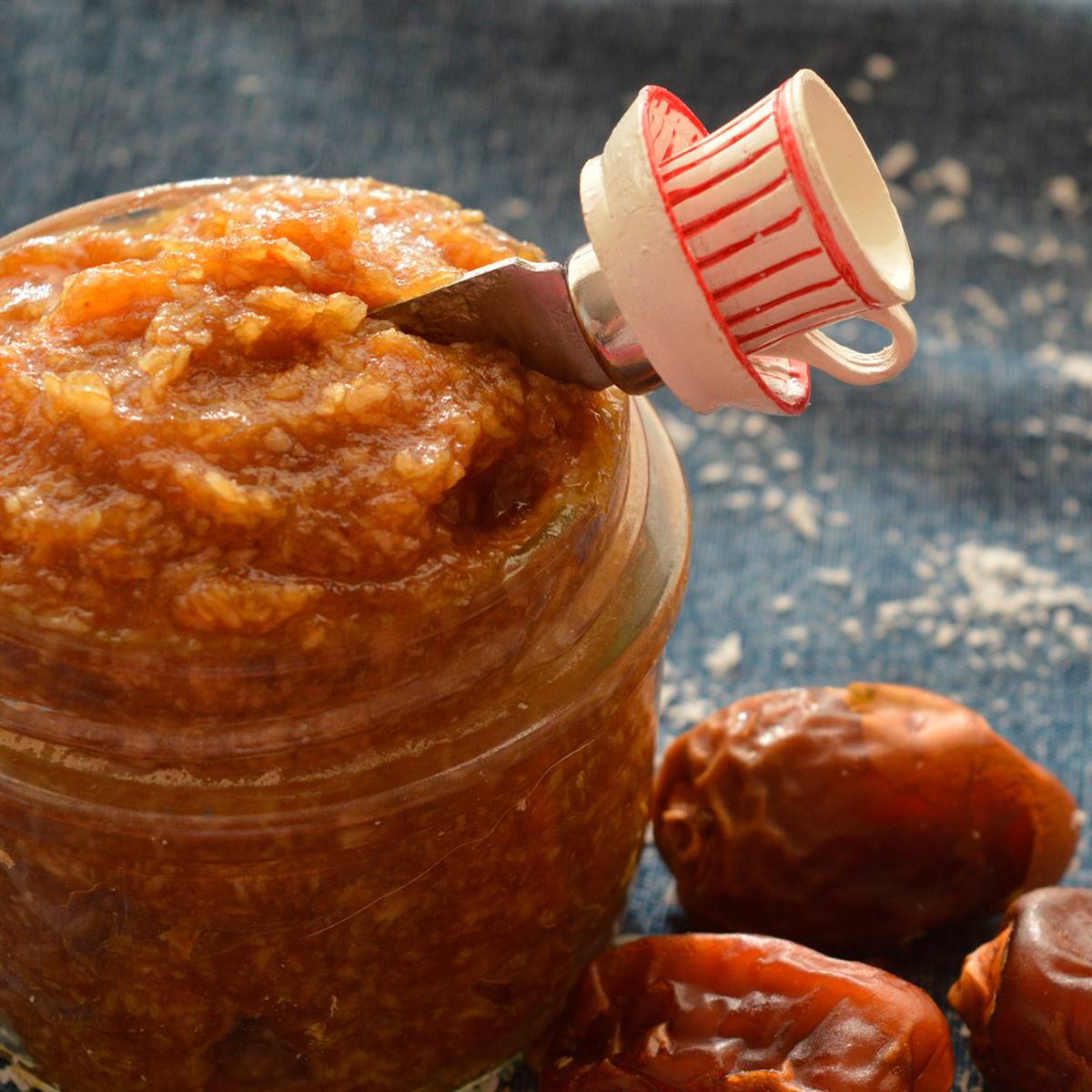 Dátiles y puré de dátiles
