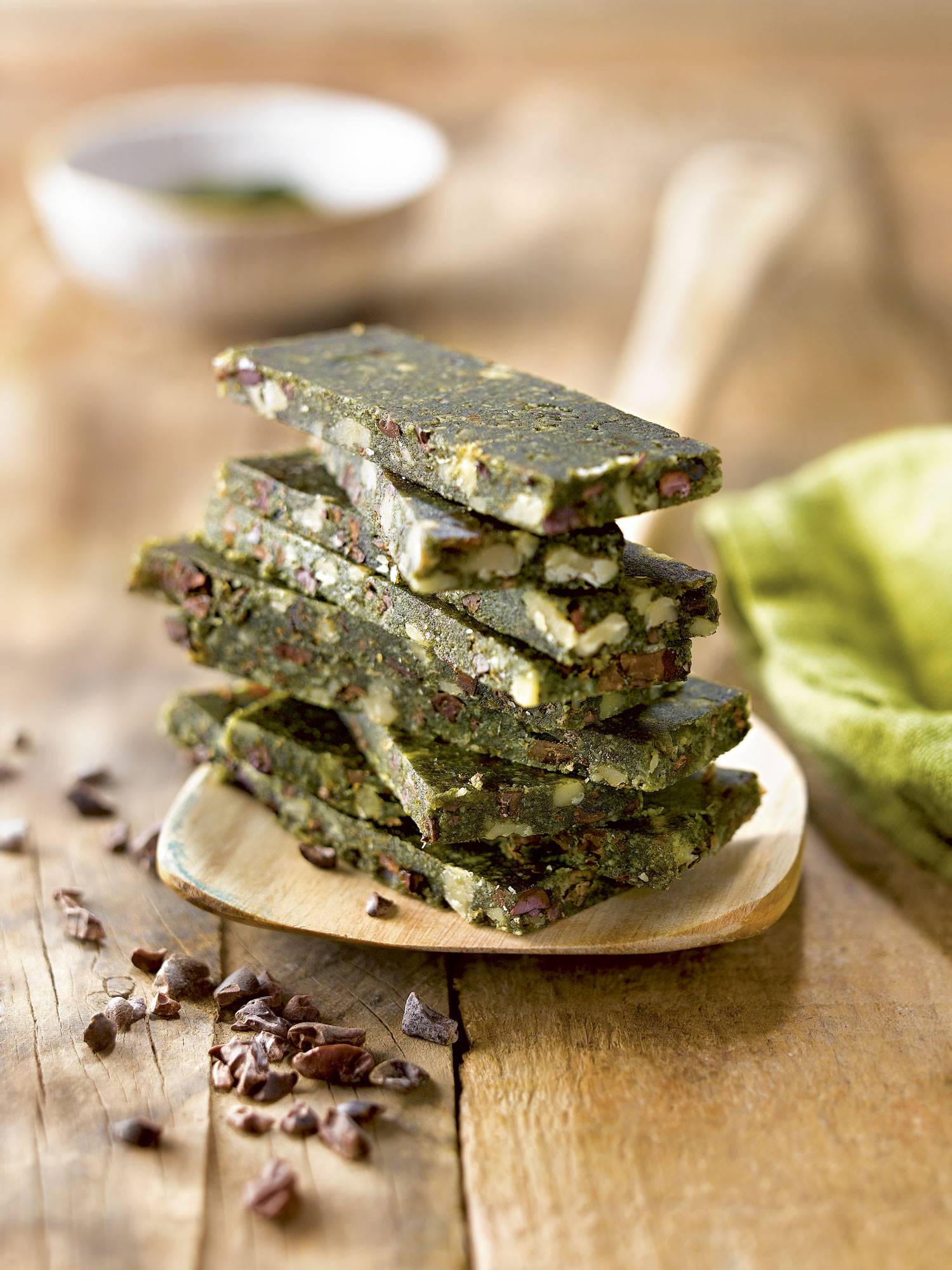 Energy bars de chlorella 