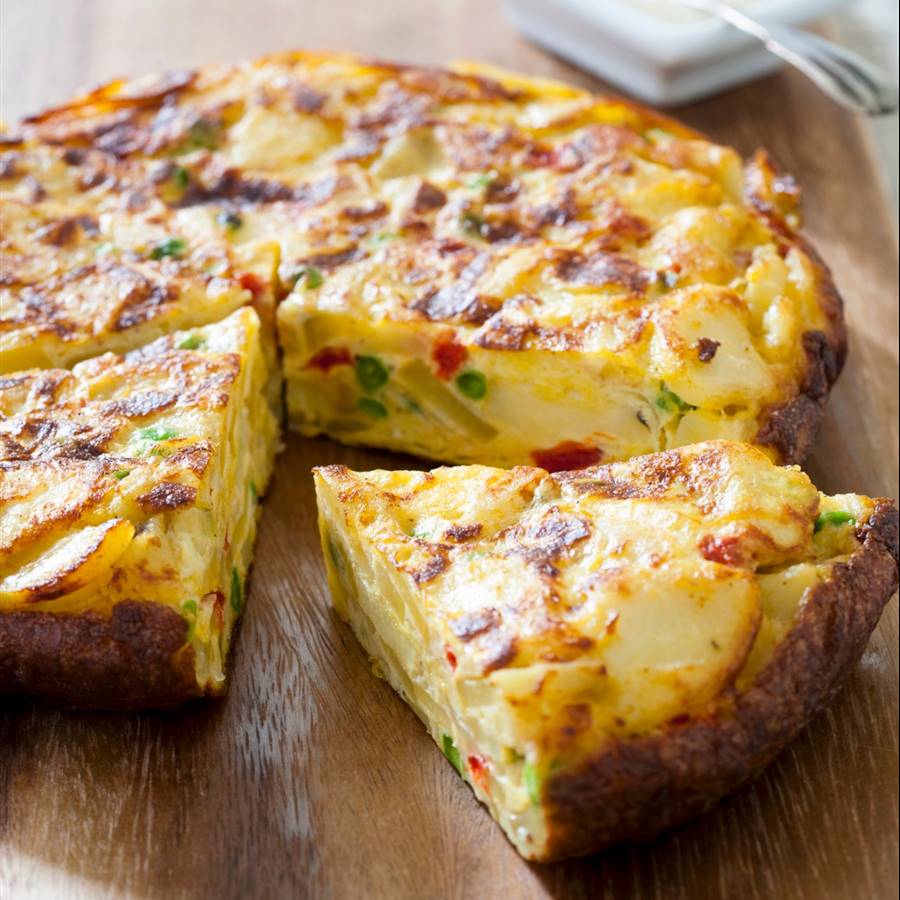 Tortilla de patatas vegana: la receta perfecta 4 en pasos