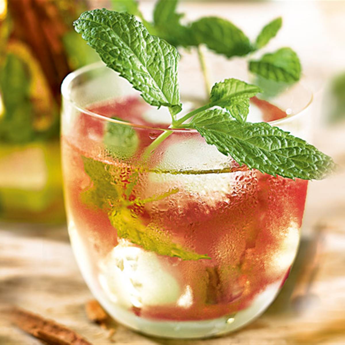 Infusión estimulante de ginseng con canela