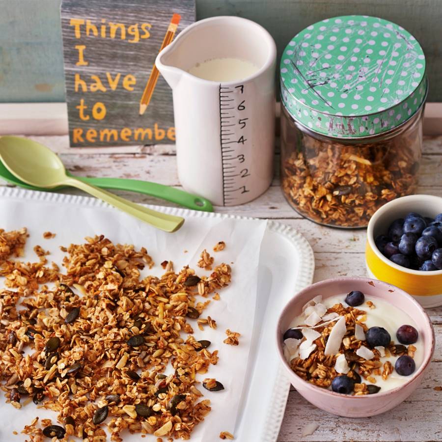 Granola casera: 4 recetas saludables