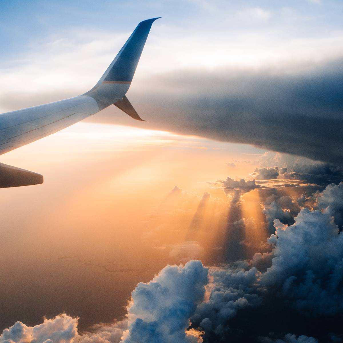 Avión que se va