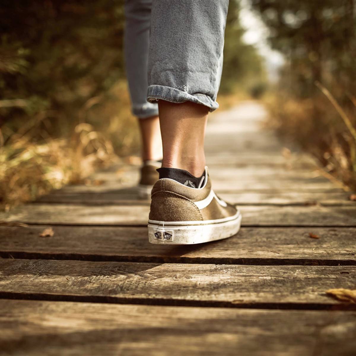 Mujer caminando