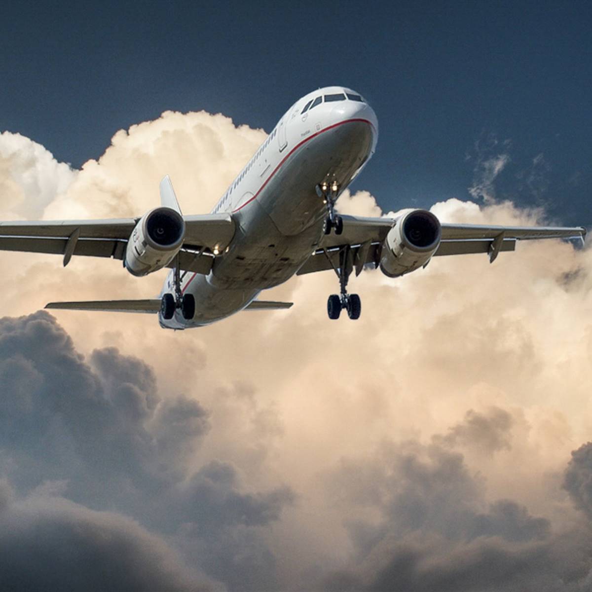 Avión volando