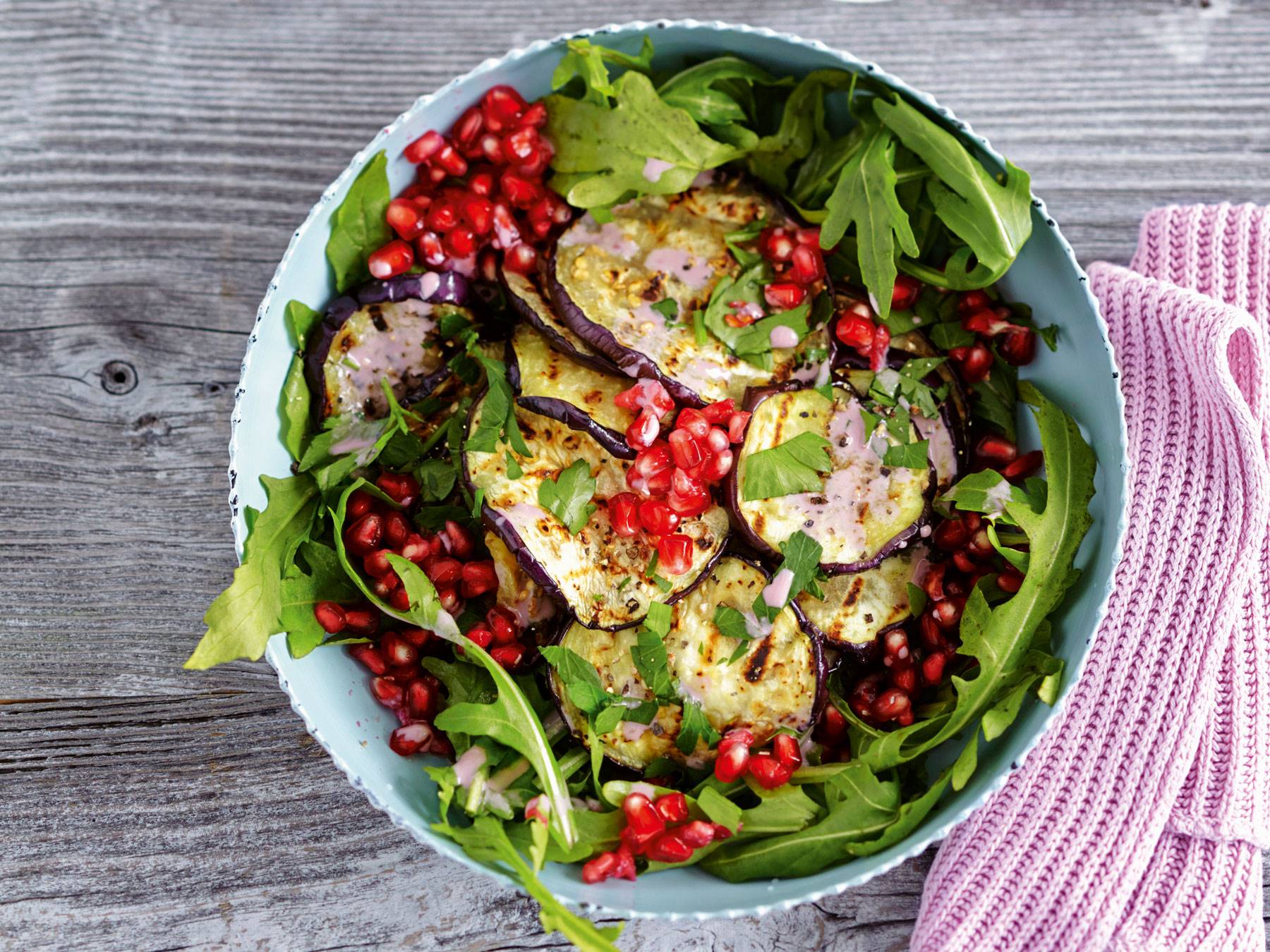 receta-cenas-rapidas-ensalada-berenjena