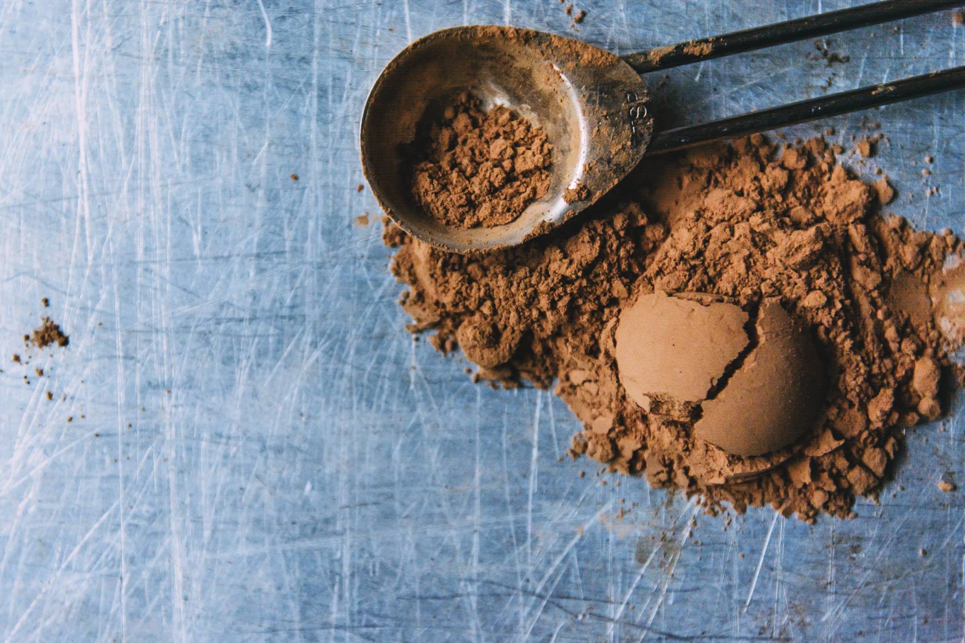 Cacao puro en polvo