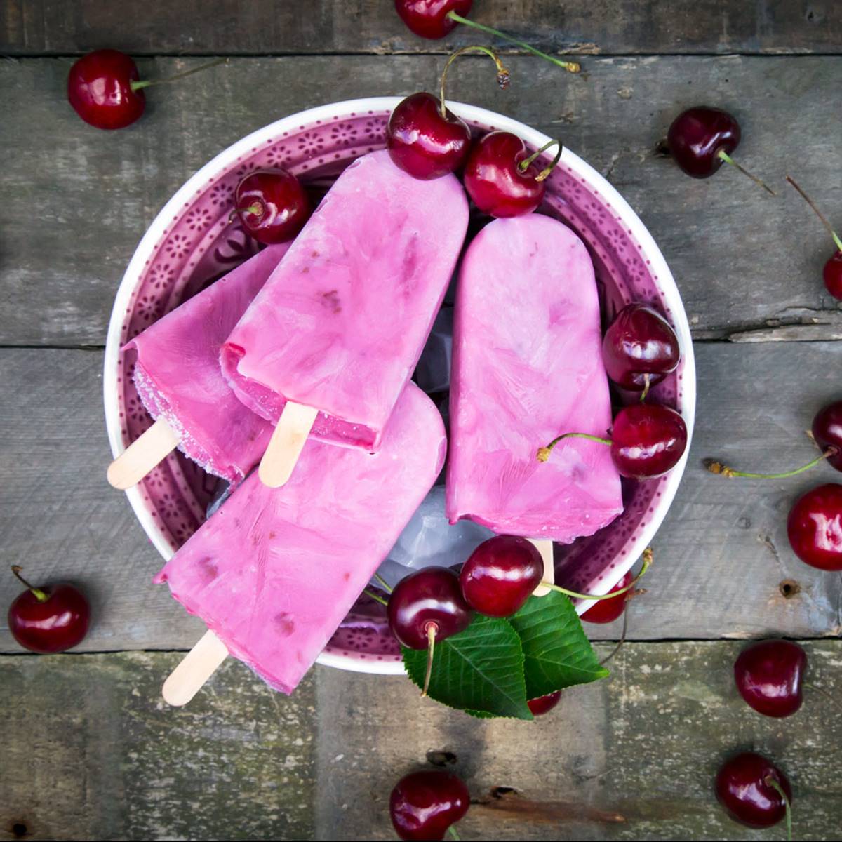 Recetas de polos de fruta
