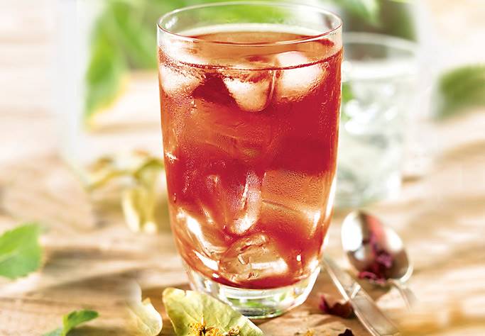 Infusión relajante de tila, verbena y amapola