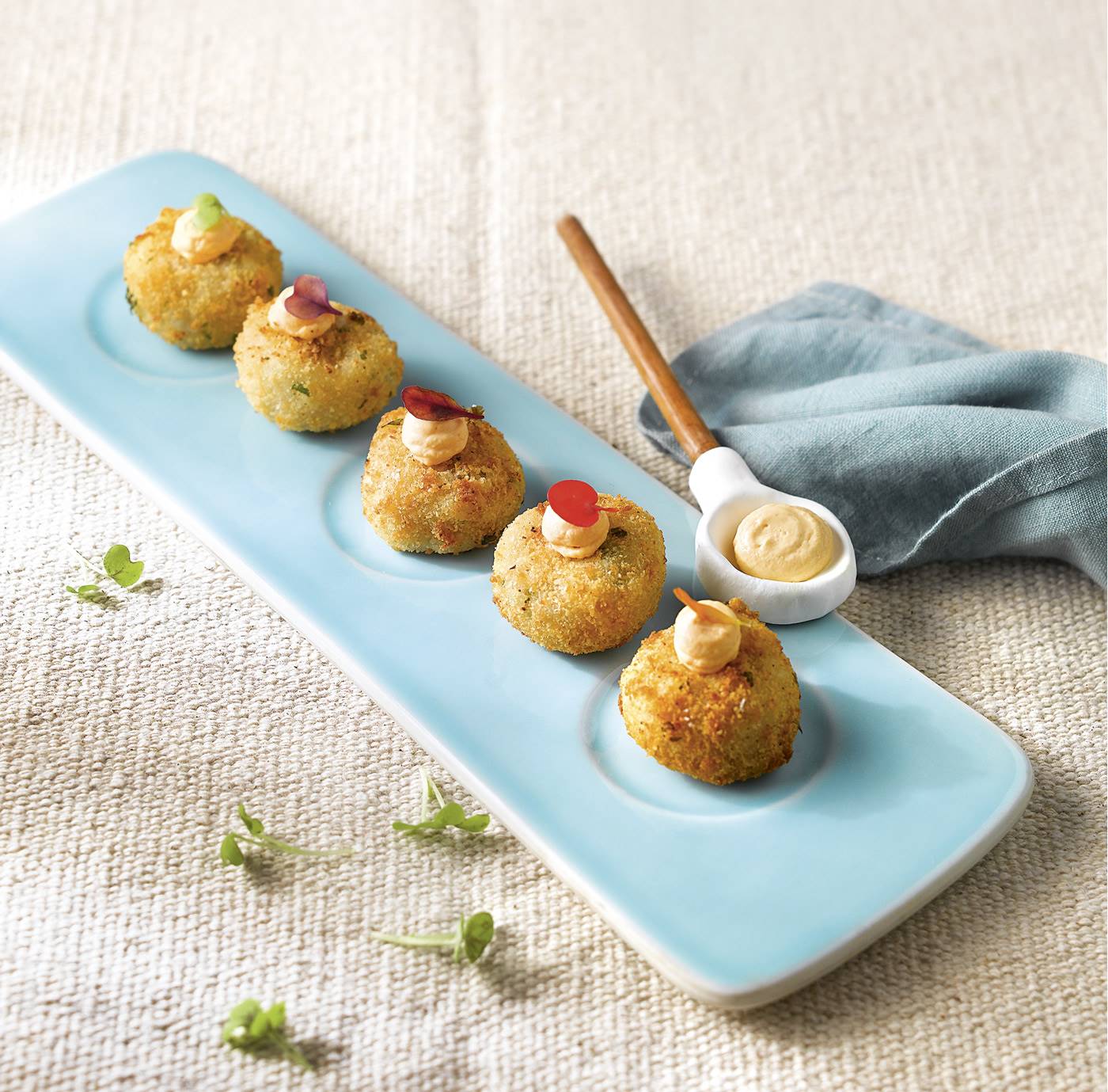 Croquetas shiitake y quinoa