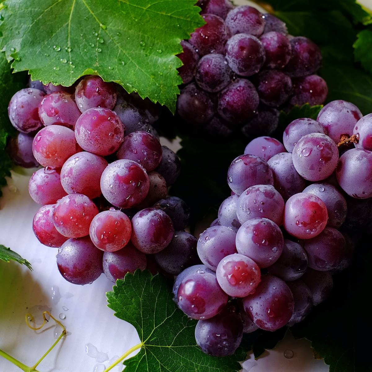 Uvas rojas