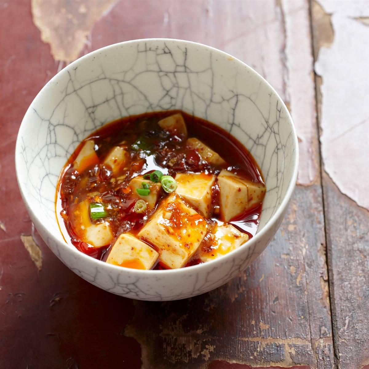 Receta mapo doufu con tofu y chile