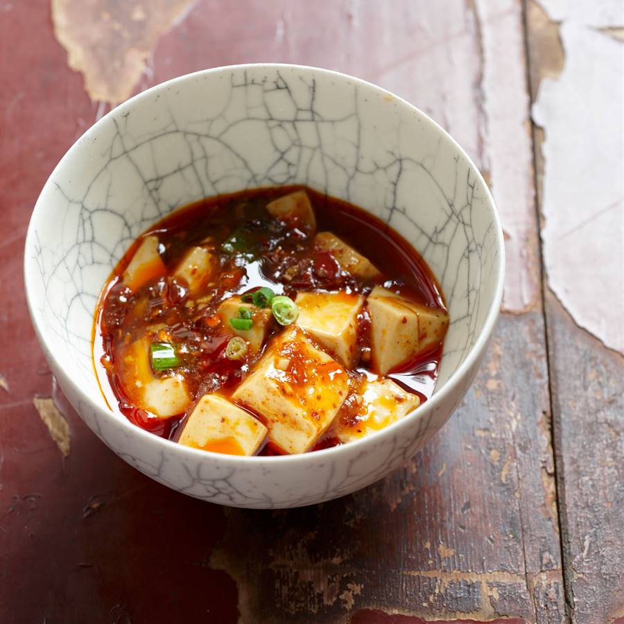 Receta mapo doufu con tofu y chile