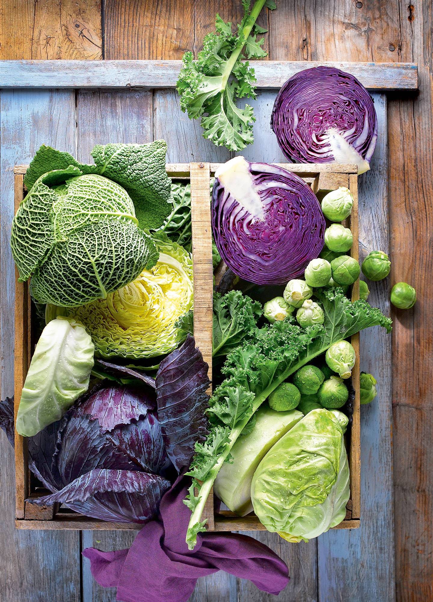 Ensalada malfouf con coles 