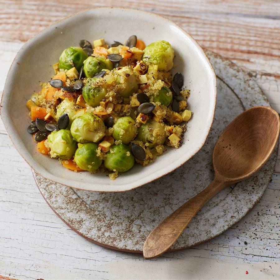 5 ensaladas de temporada con granada, alcachofas, calabaza, espinacas...